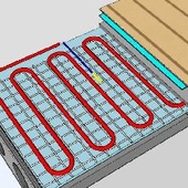 Армирование теплого пола